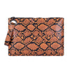 Snake Print Wristlet Clutch Women Daily Makeup Bags Purse Soft PU Leather Money Phone Pouch Casual Wallet 2019 Hot Selling