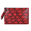 Snake Print Wristlet Clutch Women Daily Makeup Bags Purse Soft PU Leather Money Phone Pouch Casual Wallet 2019 Hot Selling
