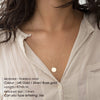 initial pendant custom name letter stainless steel necklace women statement nameplate personalized layered choker necklace