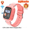 Q90 GPS Child Smart Watch Phone Position Children Watch 1.22 inch Color Touch Screen WIFI SOS Smart Baby Watch Q50 q80 q60 Watch