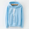 Hoodies Women 2019 Brand Female Long Sleeve Solid Color Hooded Sweatshirt Hoodie Tracksuit Sweat Coat Casual Sportswear S-3XL