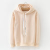 Hoodies Women 2019 Brand Female Long Sleeve Solid Color Hooded Sweatshirt Hoodie Tracksuit Sweat Coat Casual Sportswear S-3XL