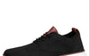 Casual Knitted Mesh Men's Shoes Solid Shallow Lace Up Lightweight Soft Men Sneakers Shoes Breathable Man Footwear Flats 39-48
