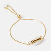 Gold Color Cowrie Shell Bracelets for Women Delicate Rope Chain Bracelet Beads Charm Bracelet Bohemian Beach Jewelry