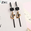 ZWC Fashion New Women's Acrylic Drop Earrings Hot Selling Long Dangling Earrings Gift For Women Party Wedding Jewelry Brincos