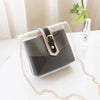 Women PVC clear bag satchel bag Fashion Transparent Shoulder Crossbody Bags Ladies Messenger Casual Shopping Small Handbags