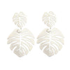 X&P New Korean Heart Statement Drop Earrings 2019 for Women Fashion Vintage Geometric Acrylic Dangle Hanging Earring Jewelry