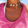 26 Styles Boho Shell Pendant Necklace for Women Long Chain Round Charm Statement Choker 2019 Collares Necklace Wedding Jewelry