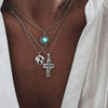 26 Styles Boho Shell Pendant Necklace for Women Long Chain Round Charm Statement Choker 2019 Collares Necklace Wedding Jewelry