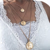 26 Styles Boho Shell Pendant Necklace for Women Long Chain Round Charm Statement Choker 2019 Collares Necklace Wedding Jewelry