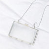 BELLA JOY New Acrylic Transparent Women Clutch Bag Chain  Women Messenger Bag Evening Bag Handbag Chain Shoulder Bag