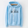 Hoodies Women 2019 Brand Female Long Sleeve Solid Color Hooded Sweatshirt Hoodie Tracksuit Sweat Coat Casual Sportswear S-3XL