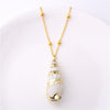 2019 Boho Conch Shell Necklace Sea Beach Shell Pendant Necklace For Women Collier Femme Shell Cowrie Summer Jewelry Bohemian