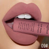 Qibest Brand 34 Colors Waterproof Matte Nude Lipstick Lipkit Pigment Dark Red Black Long Lasting Lip Gloss Lot Women Makeup