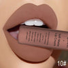 Qibest Brand 34 Colors Waterproof Matte Nude Lipstick Lipkit Pigment Dark Red Black Long Lasting Lip Gloss Lot Women Makeup