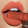 Qibest Brand 34 Colors Waterproof Matte Nude Lipstick Lipkit Pigment Dark Red Black Long Lasting Lip Gloss Lot Women Makeup