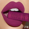 Qibest Brand 34 Colors Waterproof Matte Nude Lipstick Lipkit Pigment Dark Red Black Long Lasting Lip Gloss Lot Women Makeup