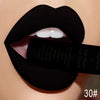 Qibest Brand 34 Colors Waterproof Matte Nude Lipstick Lipkit Pigment Dark Red Black Long Lasting Lip Gloss Lot Women Makeup
