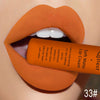 Qibest Brand 34 Colors Waterproof Matte Nude Lipstick Lipkit Pigment Dark Red Black Long Lasting Lip Gloss Lot Women Makeup