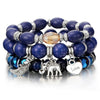 amazing price Crystal Bead Bracelets for Women Vintage Bracelet Female  Tassel Natural Stone Charms Wristband  pulseira feminina
