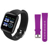 116 Plus Smart Watch Wristband Sports Fitness Blood Pressure Heart Rate Call Message Reminder Pedometer D13 Smart Watch Z2