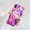 LOVECOM Geometric Marble Phone Cases For iPhone 11 Pro Max XR XS Max 6 6S 7 8 Plus X Soft IMD Electroplated Back Cover Coque