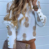 Pineapple Blouse Women's Shirt Ananas White Long Sleeve Blouses Woman 2019 Womens Tops and Blouse Elegant Top Female Autumn New