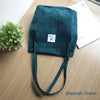 Hylhexyr Woman Corduroy Shoulder Bag Reusable Shopping Bags Casual Tote Female Handbag For Dropshipping