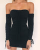 Articat Women Autumn Winter Bandage Dress Women 2019 Sexy Off Shoulder Long Sleeve Slim Elastic Bodycon Party Dresses Vestidos