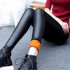 S-3XL New Autumn Faux Leather 2019 Fashion Sexy Thin Black Leggings Calzas Mujer Leggins Leggings Stretchy Push Up Plus Size