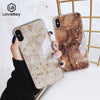 Lovebay Gold Foil Bling Marble For iPhone 11 Pro Max X XS Max XR Phone Case Soft TPU Cover For iPhone 7 8 6 6s Plus Glitter Case