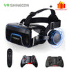 VR Shinecon 10.0 Casque Helmet 3D Glasses Virtual Reality Headset For iPhone Android Smartphone Smart Phone Goggles Lunette Ios