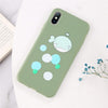 Lovebay Phone Case For iPhone 11 6 6s 7 8 Plus X XR XS 11Pro Max Cute Cartoon Letter Deer Smiley Face Soft TPU For iPhone Cover