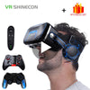 VR Shinecon 10.0 Helmet 3D Glasses Virtual Reality Casque For iPhone Android Smartphone Smart Phone Goggles Gaming 3 D Lunette