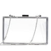 Transparent Acrylic Bags Clear Clutch Purses Box Women Shoulder Bags Day Clutches Bags Wedding Party Evening Clutches Handbags