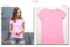 High Quality 18 Color S-3XL Plain T Shirt Women Cotton Elastic Basic T-shirts Female Casual Tops Short Sleeve T-shirt Women 002