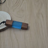 Leanzni Vintage men'woman s fashionable wood resin necklace pendant, woven rope chain, hot - selling jewelry gifts