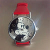 2018 Cute cartoon quartz wristwatch children leather Ladies watch Mickey women watches kid boy girls relojes
