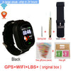 Q90 GPS Child Smart Watch Phone Position Children Watch 1.22 inch Color Touch Screen WIFI SOS Smart Baby Watch Q50 q80 q60 Watch