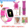 Q90 GPS Child Smart Watch Phone Position Children Watch 1.22 inch Color Touch Screen WIFI SOS Smart Baby Watch Q50 q80 q60 Watch