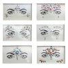 3D Crystal Glitter Jewels Tattoo Sticker Women Fashion Face Body Gems Gypsy Festival Adornment Party Makeup Beauty Stickers