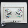 3D Crystal Glitter Jewels Tattoo Sticker Women Fashion Face Body Gems Gypsy Festival Adornment Party Makeup Beauty Stickers