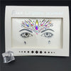 3D Crystal Glitter Jewels Tattoo Sticker Women Fashion Face Body Gems Gypsy Festival Adornment Party Makeup Beauty Stickers