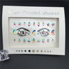 3D Crystal Glitter Jewels Tattoo Sticker Women Fashion Face Body Gems Gypsy Festival Adornment Party Makeup Beauty Stickers