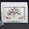 3D Crystal Glitter Jewels Tattoo Sticker Women Fashion Face Body Gems Gypsy Festival Adornment Party Makeup Beauty Stickers