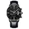 NIBOSI Men Watch Chronograph Sport Mens Watches Top Brand Luxury Waterproof Full Steel Quartz Gold Clock Men Relogio Masculino