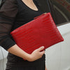 Fashion crocodile women's clutch bag pu leather women envelope evening bag 2019 new female Clutches Handbag bolsa feminina purse