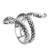 Free Fan Retro Gothic Punk Men Rings Trendy Skull Wolf Dragon Male Rings Jewelry Halloween Accessories Anillo Hombre Bijoux