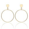 Fashion Statement Earrings 2018 Big Geometric earrings For Women Hanging Dangle Earrings Drop Earing modern Jewelry