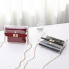 Women PVC clear bag satchel bag Fashion Transparent Shoulder Crossbody Bags Ladies Messenger Casual Shopping Small Handbags